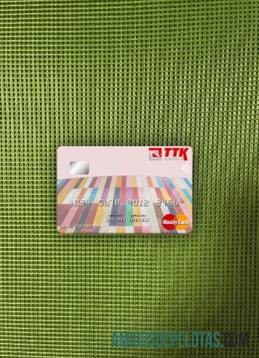 Macedônia TTK Banka AD Skopje Mastercard Photolook Frente exemplo